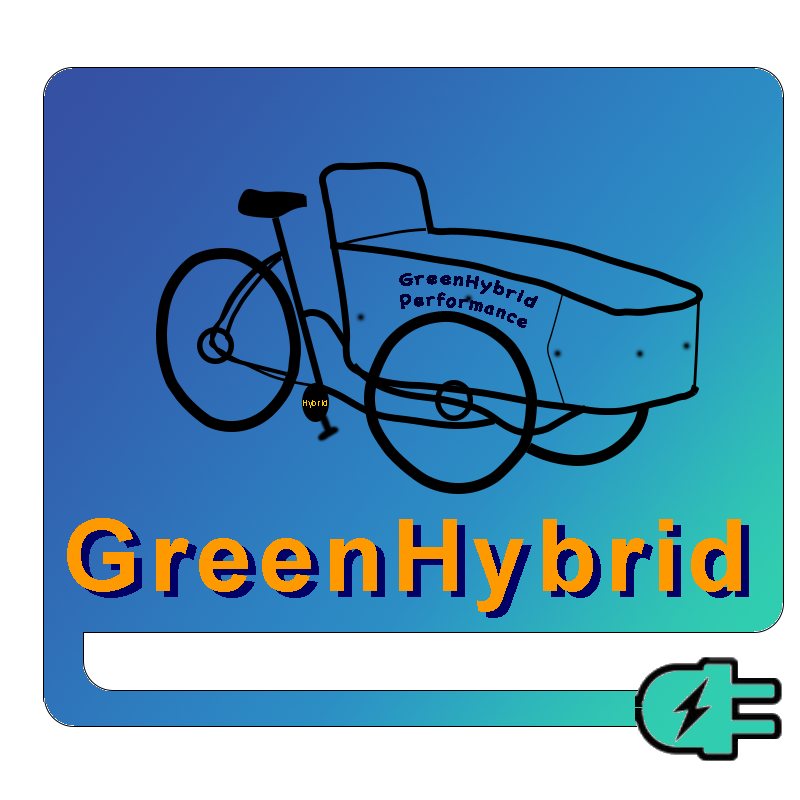 Green Hybrid Bikes Performance Logo Johnny Loco
