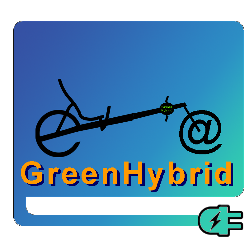 Green Hybrid Bikes Performance Logo Hase Kettwiesel